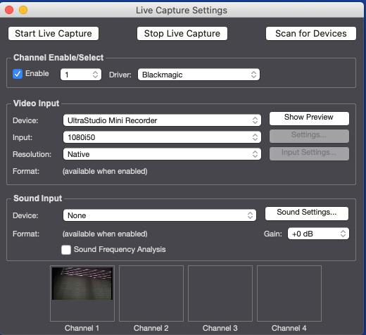 blackmagic ultrastudio mini recorder software mac driver